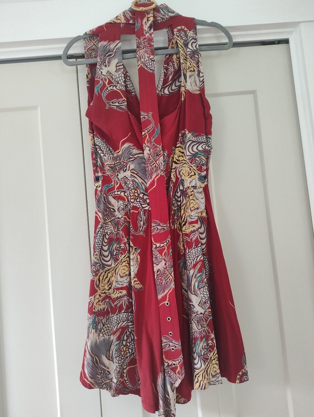 Trashy Diva Dragons and Tigers Moto Romper - Picture 3 of 7